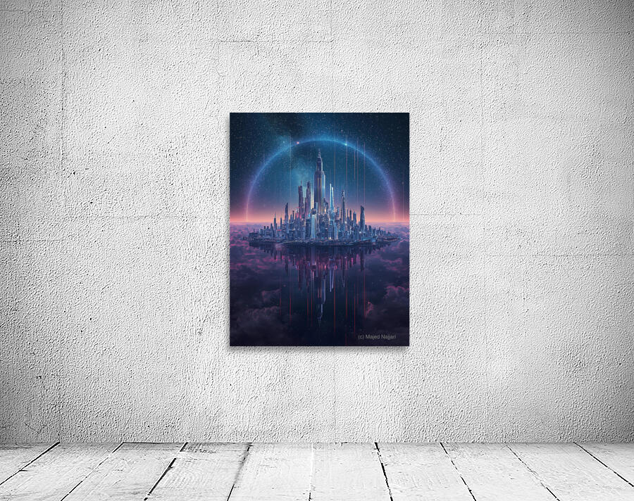 Floating Utopia Wall Preview