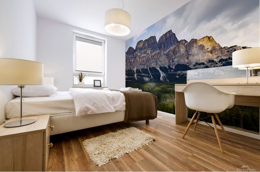 Castle Mt Mural print