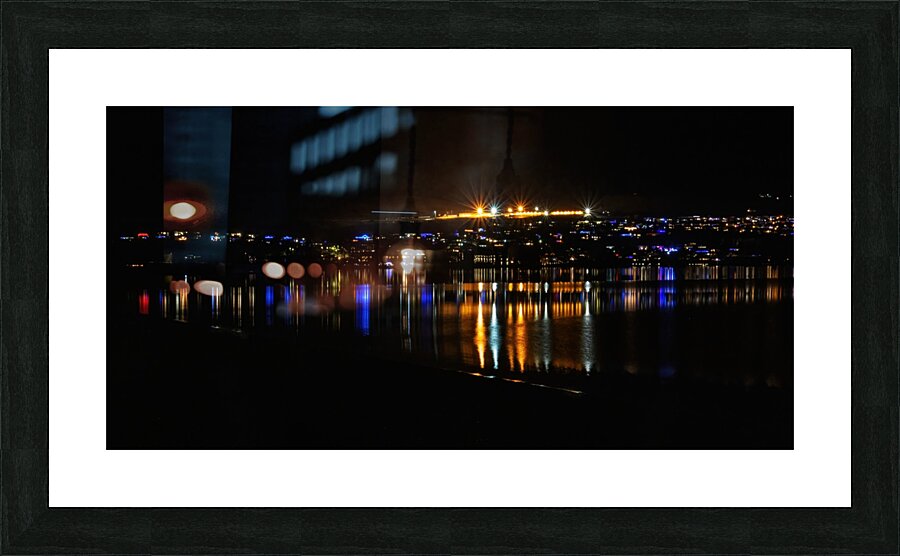 Night Reflections Picture Frame print