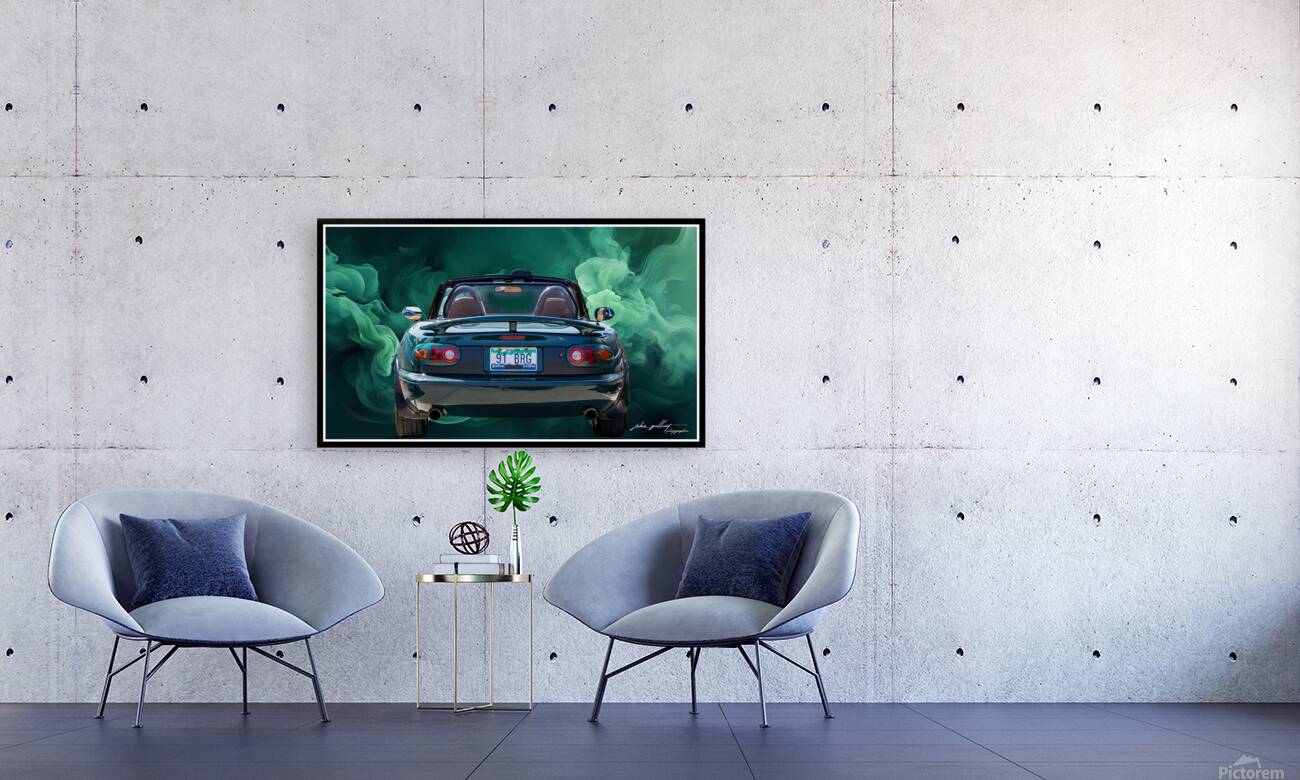 Miata smoke show Reproduction