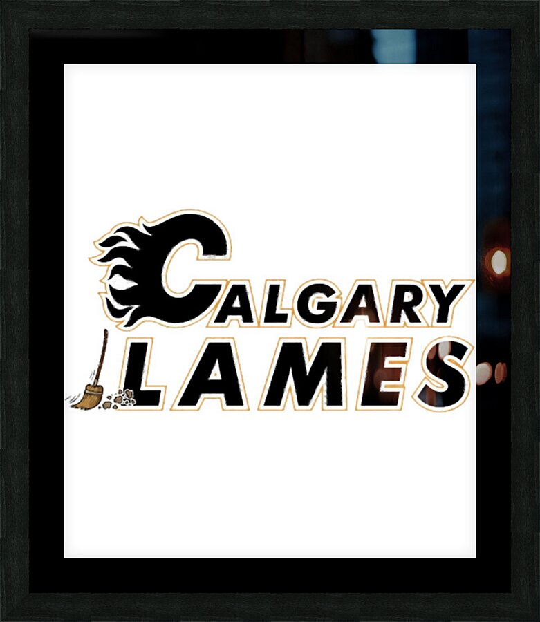Calgary Flames 20 Picture Frame print
