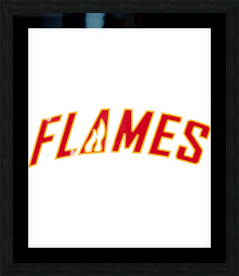 Calgary Flames 25 Picture Frame print