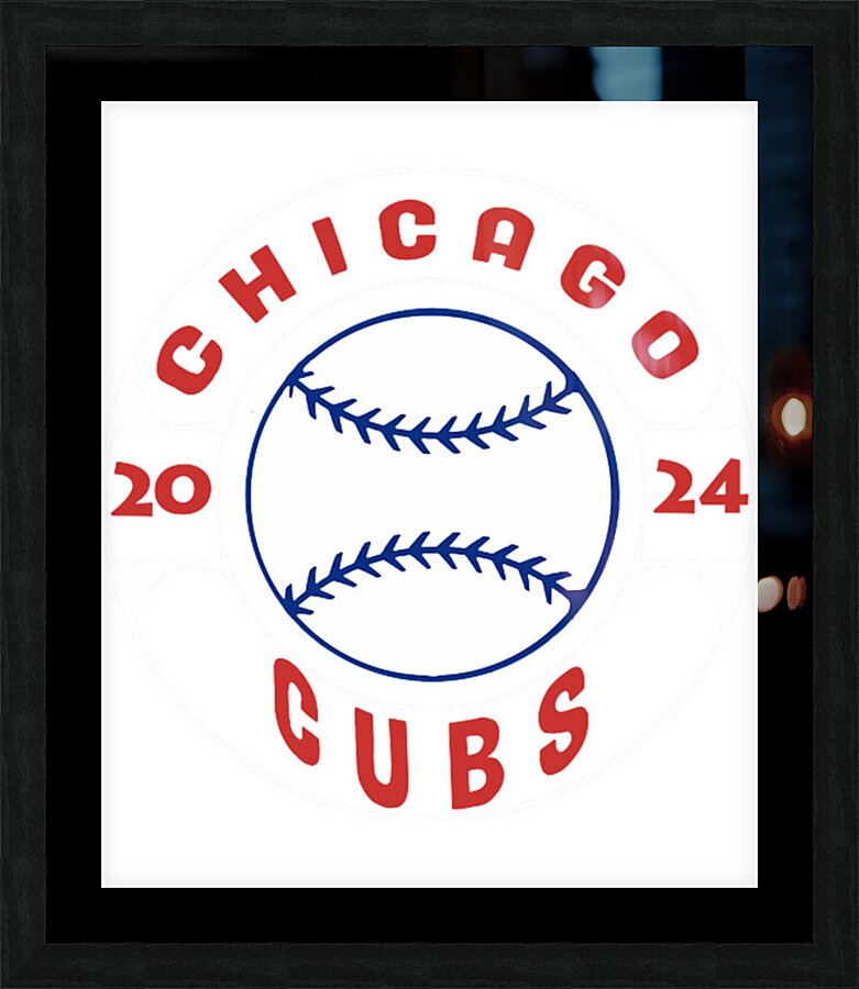Chicago Cubs 10 Picture Frame print