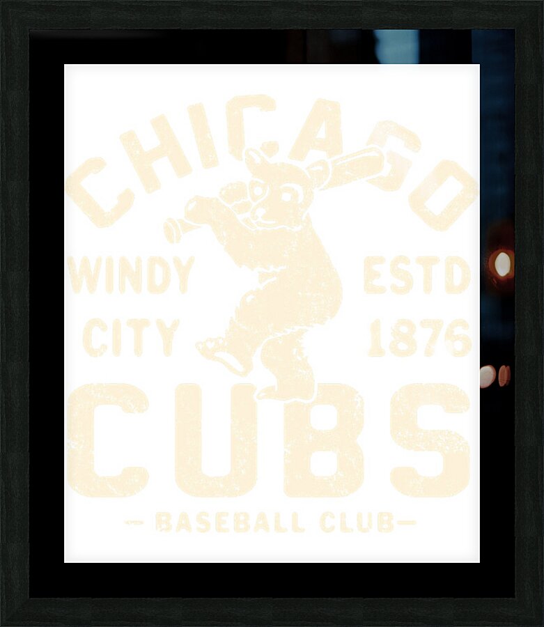 Chicago Cubs 15 Picture Frame print