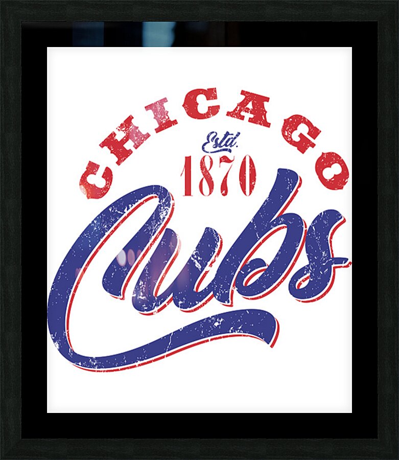 Chicago Cubs 19 Picture Frame print