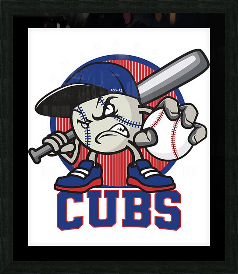Chicago Cubs 24 Picture Frame print