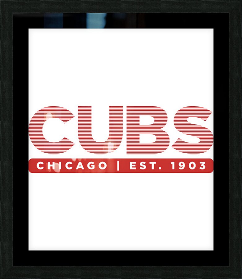 Chicago Cubs 29 Picture Frame print