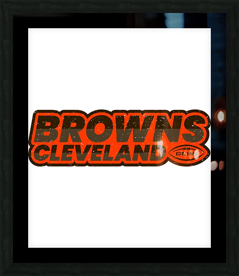 Cleveland Browns 7 Picture Frame print