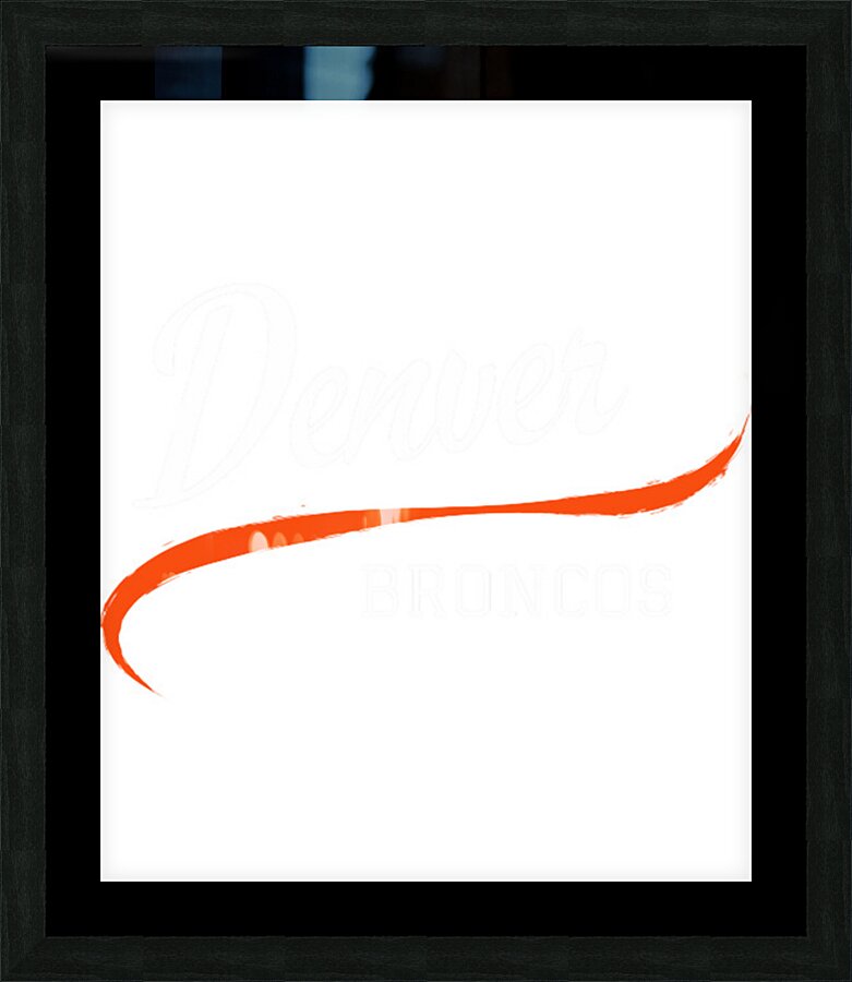 Denver Broncos 21 Picture Frame print