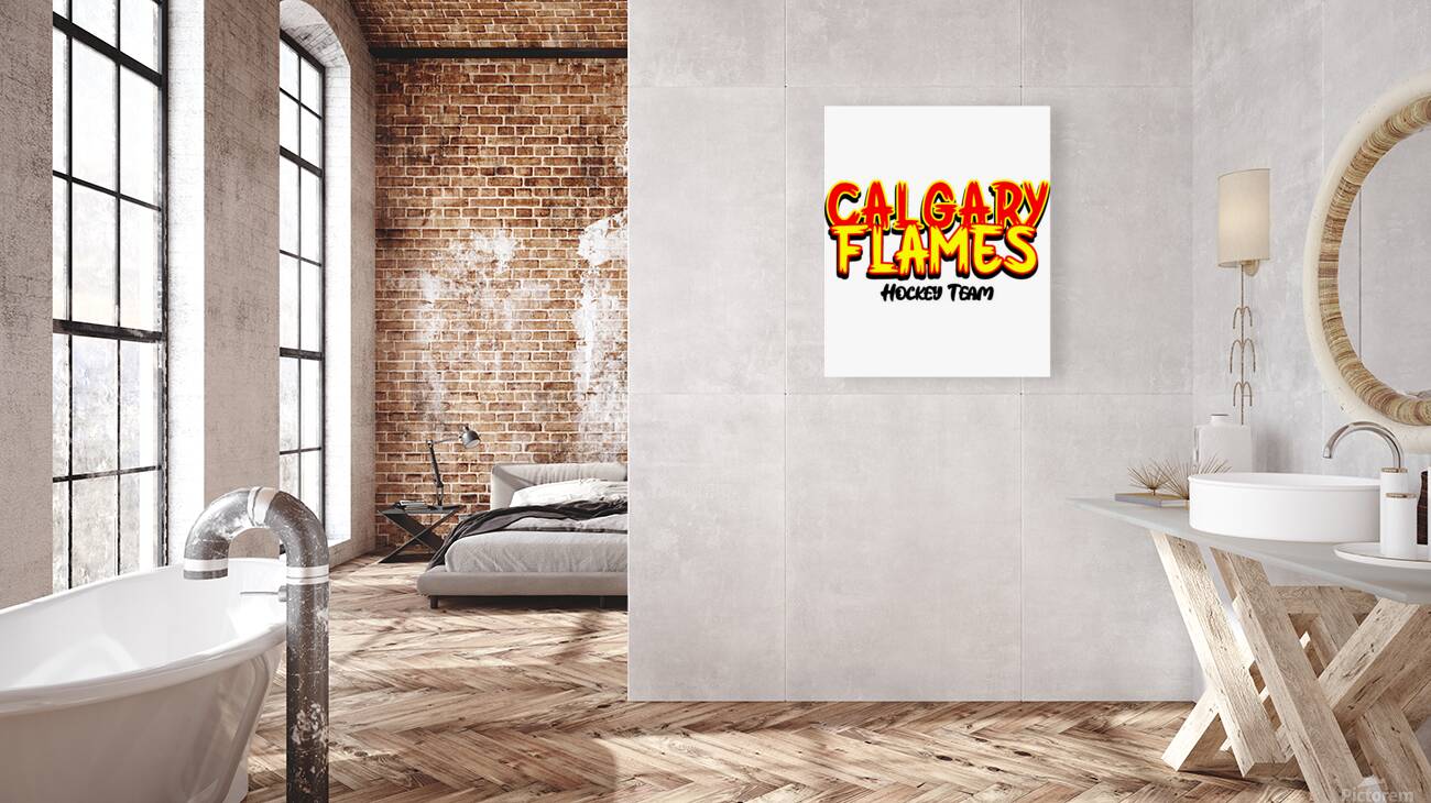 Calgary Flames 6 Reproduction