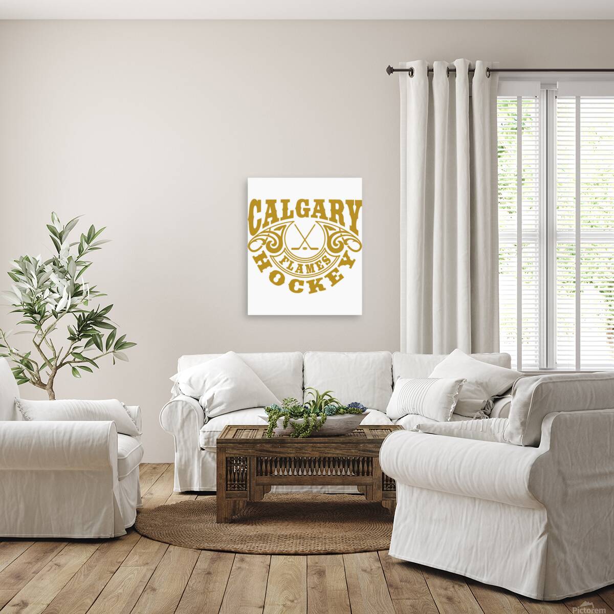 Calgary Flames 12 Reproduction