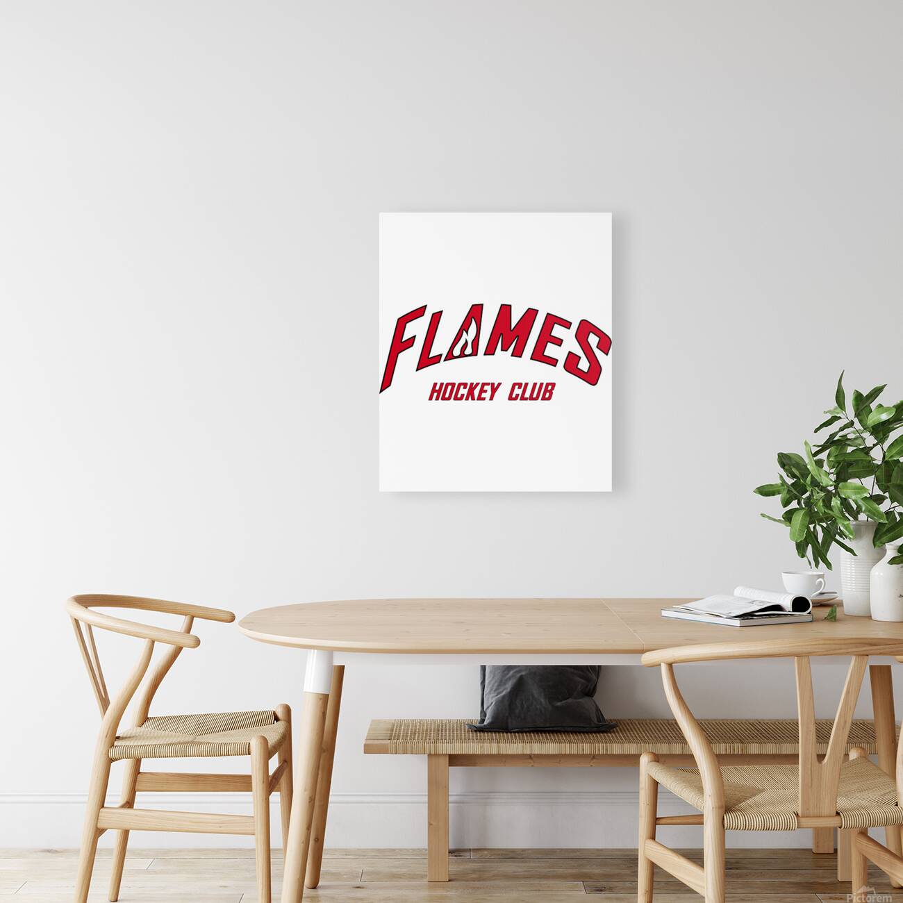 Calgary Flames 17 Reproduction