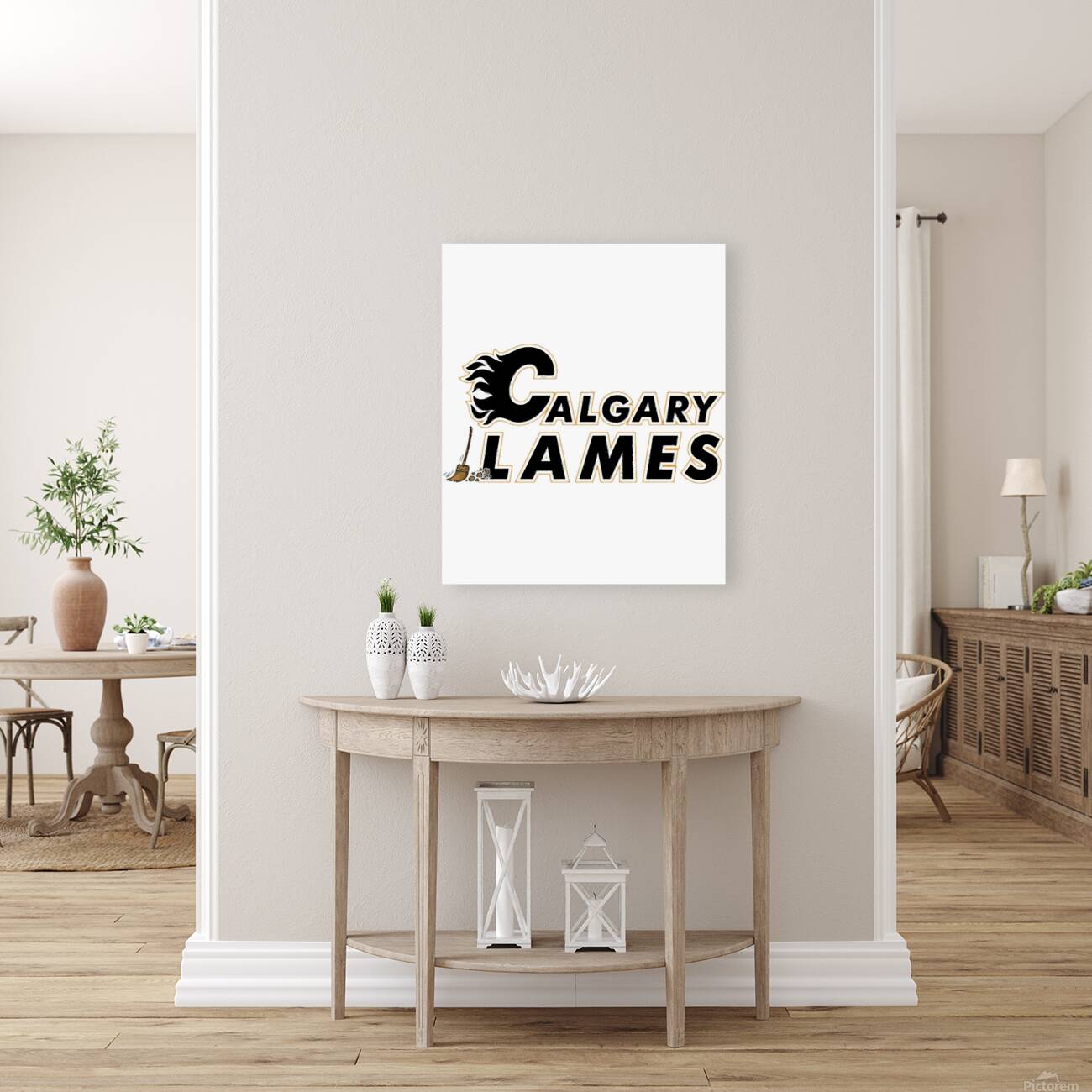 Calgary Flames 20 Reproduction