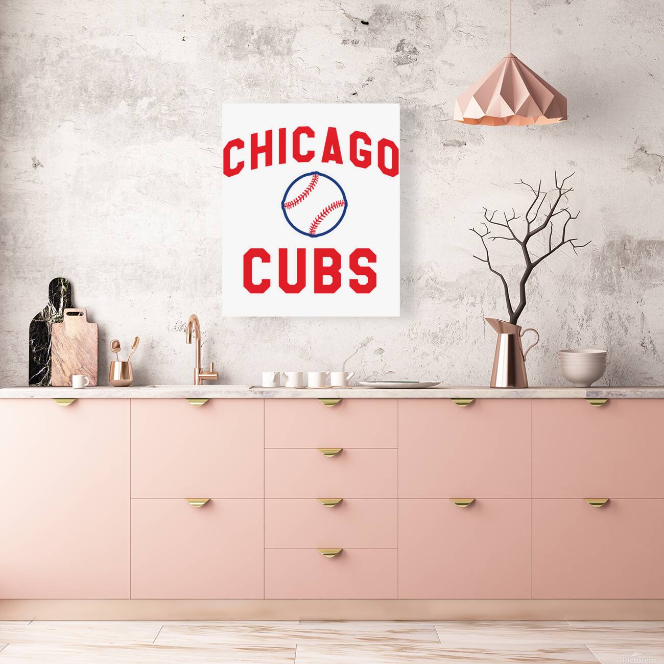 Chicago Cubs 7 Reproduction