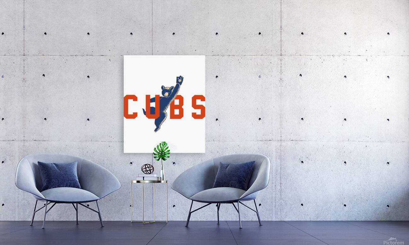 Chicago Cubs 8 Reproduction