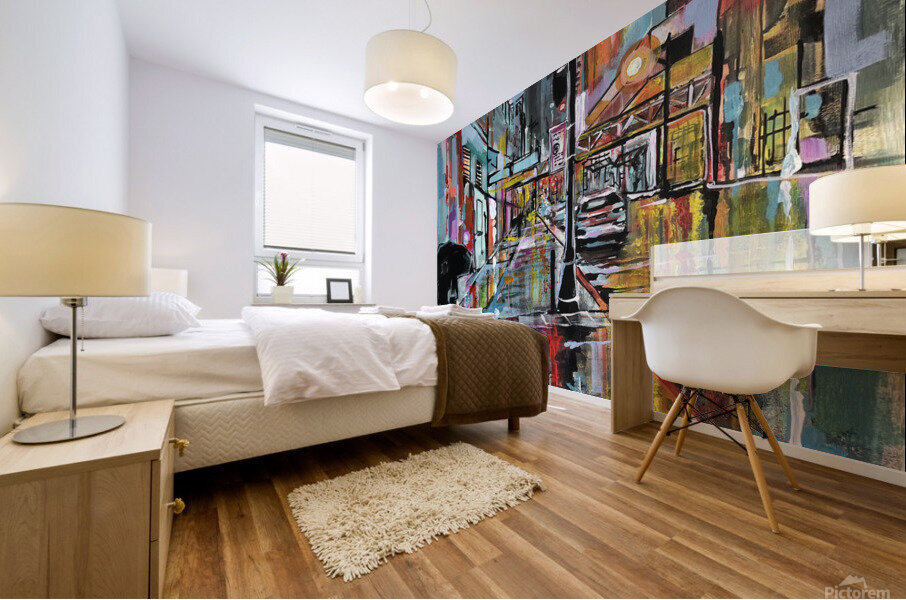 Escape Mural print