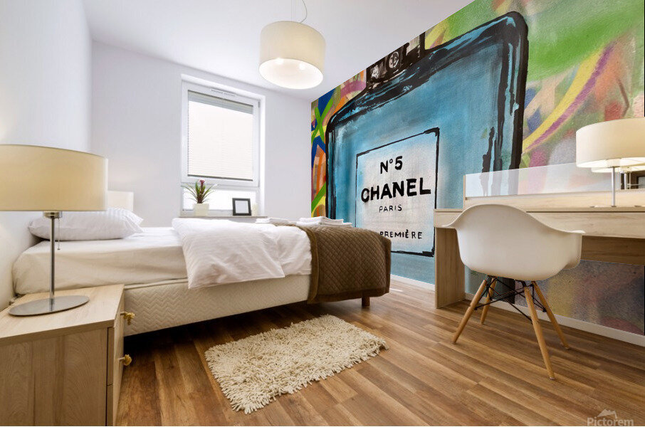 Chanel Mural print
