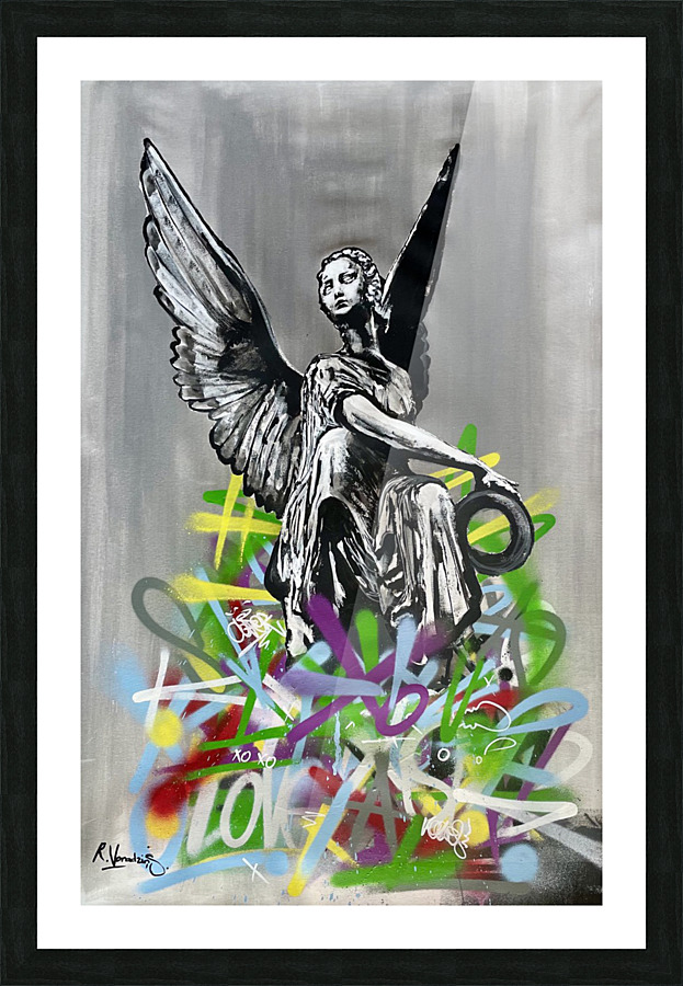 Angel xo Picture Frame print