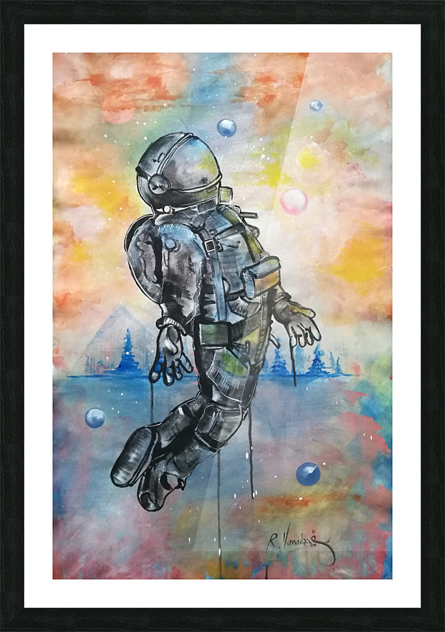 Gravity Picture Frame print