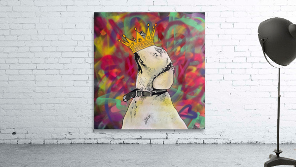 Space Dog Wall Preview