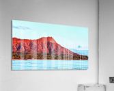 Diamond Head at sunset Acrylic Print