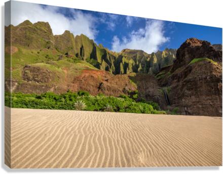 Kalalau Sand Canvas Print