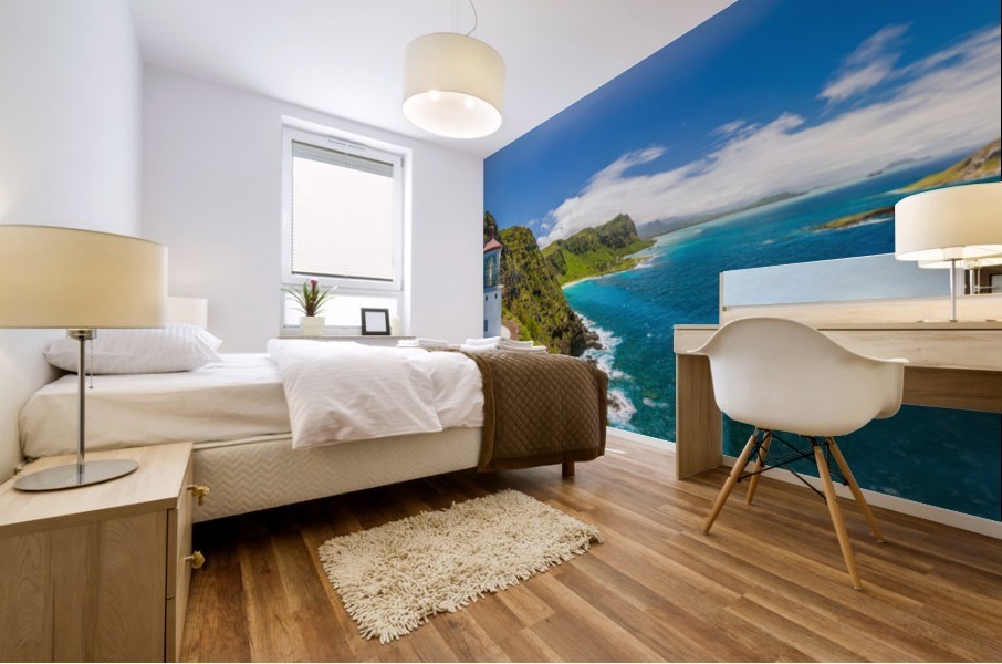 Makapuu Lighthouse Mural print