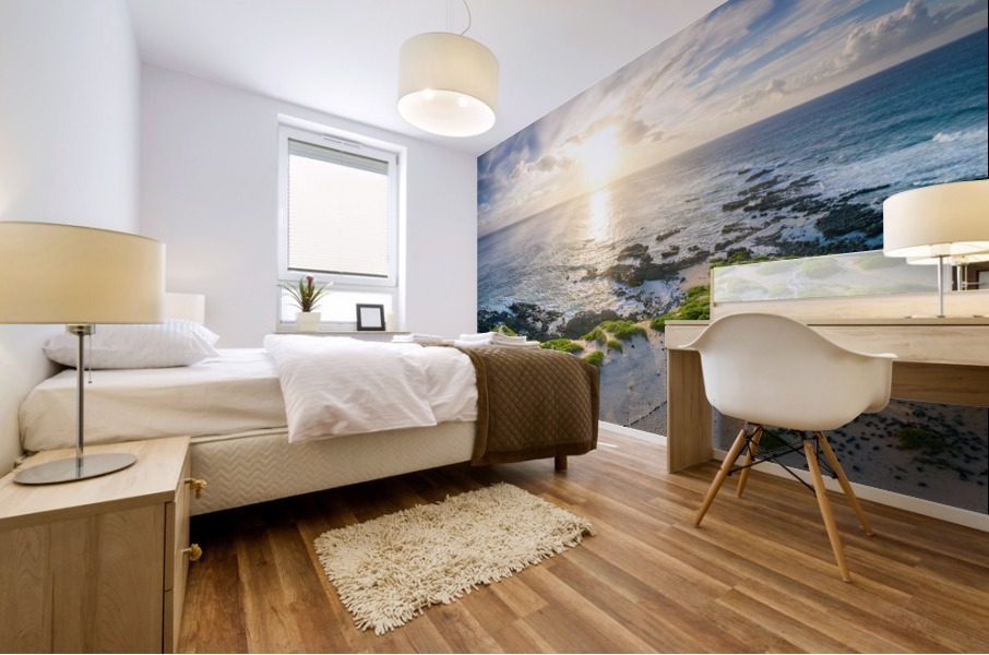 Kaena Sunset Mural print