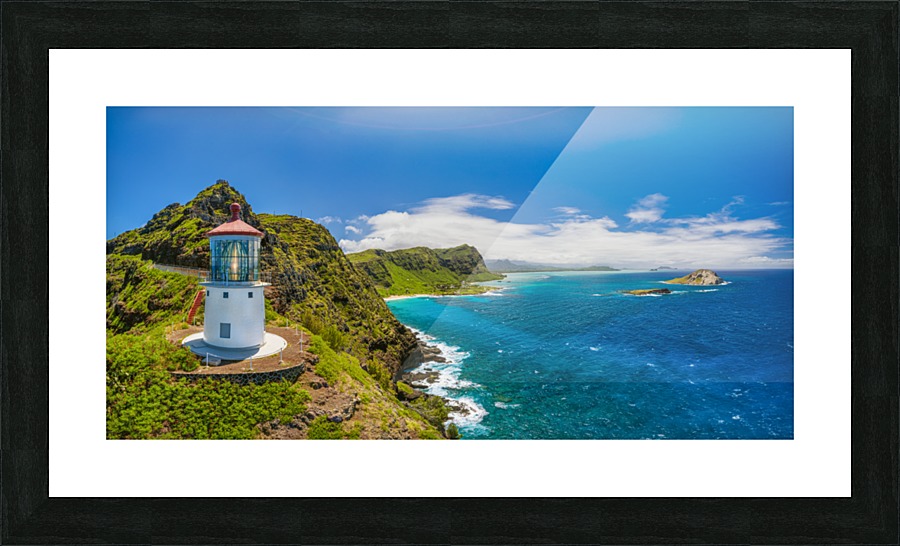 Makapuu Lighthouse Picture Frame print