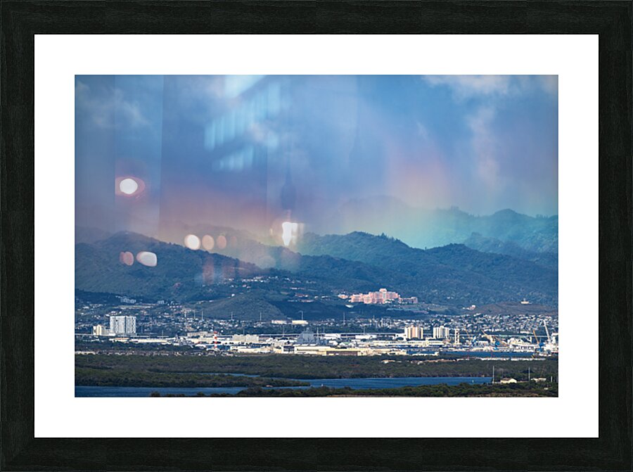 Tripler Rainbow Picture Frame print