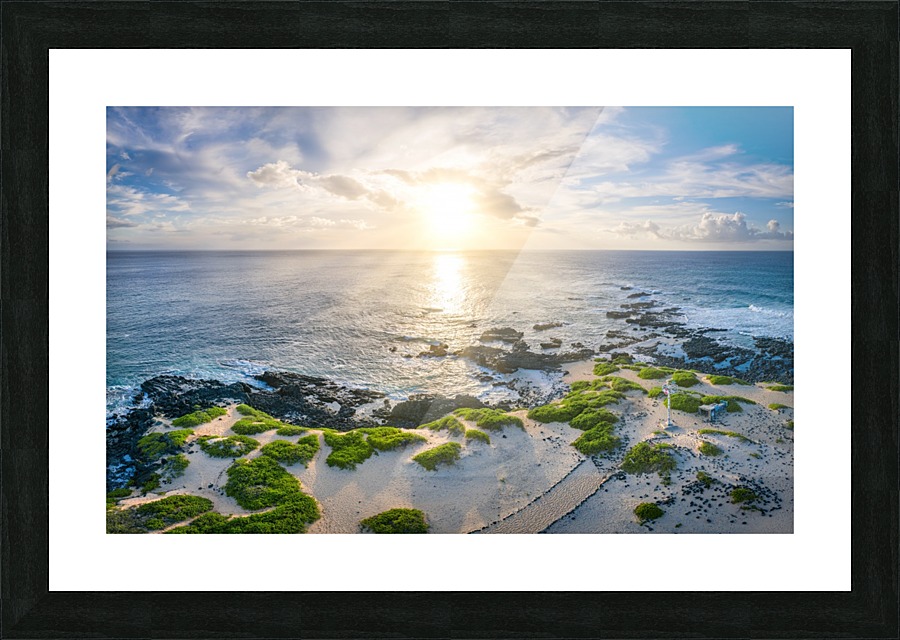 Kaena Sunset Picture Frame print
