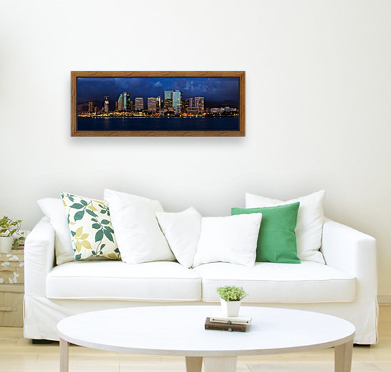 Honolulu Skyline Reproduction