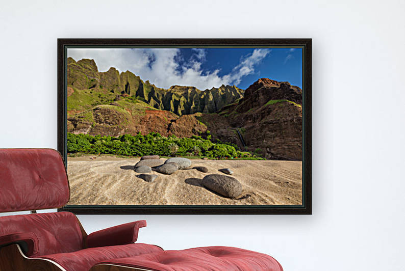 Kalalau Rocks Reproduction