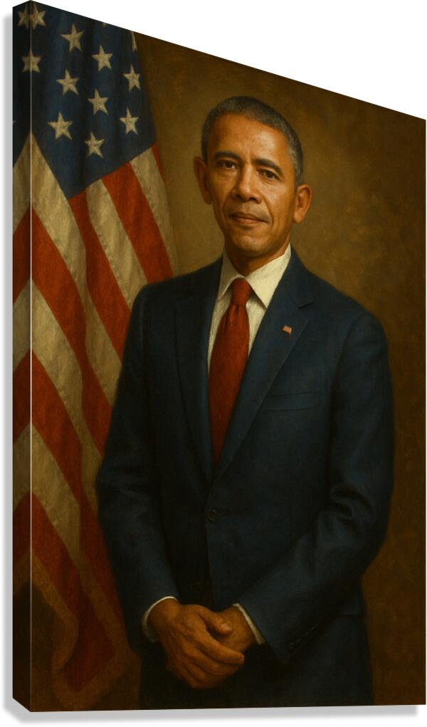 Barack Obama Canvas Print
