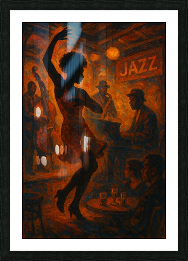 “Midnight Groove” Picture Frame print