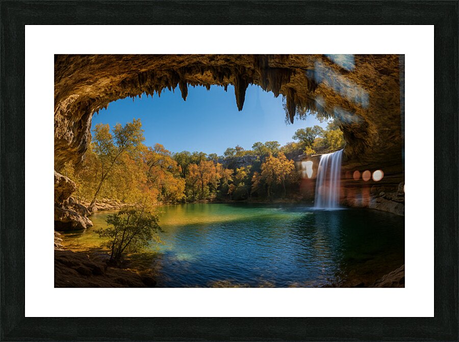  Hamilton Pool Preserve Picture Frame print