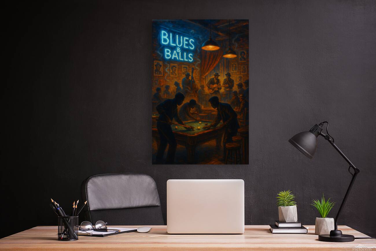  “Corner Pocket Blues” Reproduction