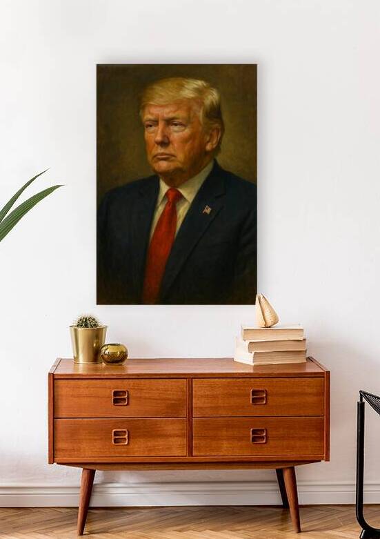 President Donald Trump by Michael A Davis