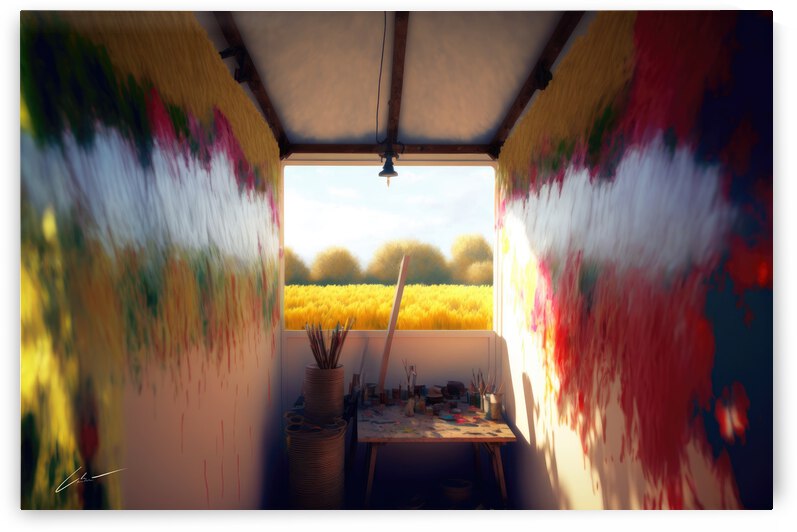Art Studio in Weat Feild by Christopher Rousseau Villella