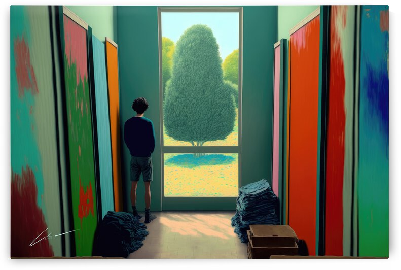 Laundry Day at Hostel by Christopher Rousseau Villella