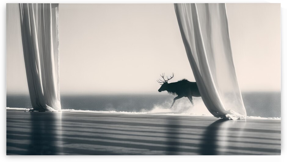 Elk 2 by Christopher Rousseau Villella