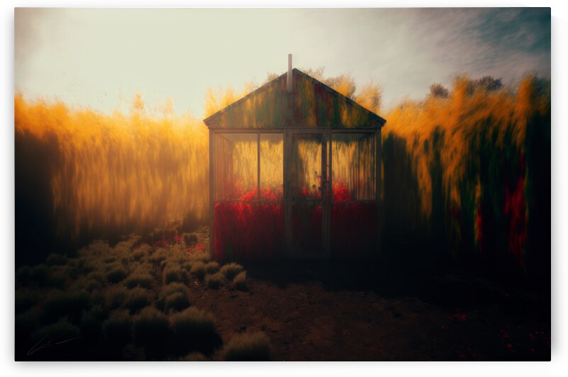 Studio in a Cornfield by Christopher Rousseau Villella