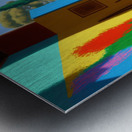 A Pool Metal print