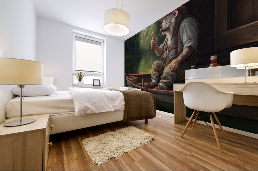 Under the Willows Mural print