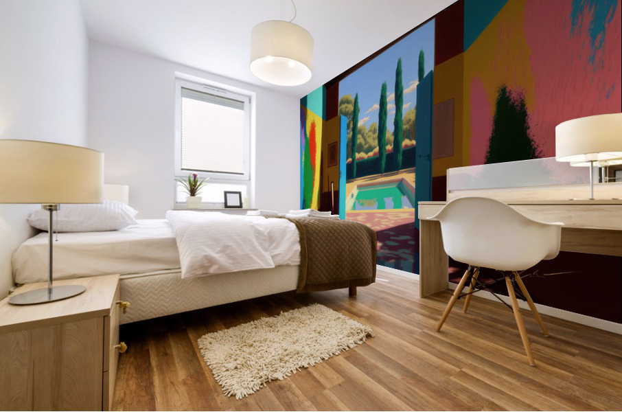 A Pool Mural print