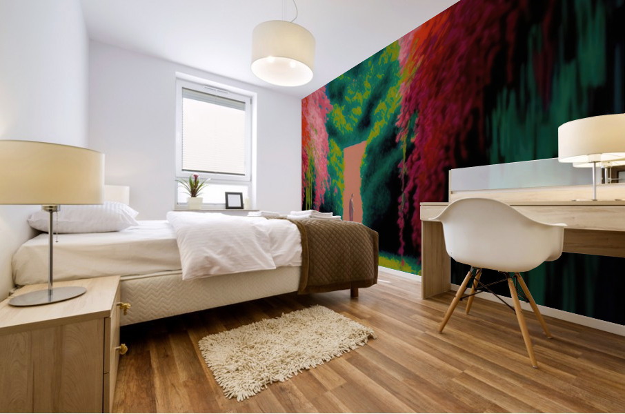 Private Swimming Pool Mural print