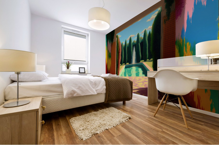 A Pool 2 Mural print