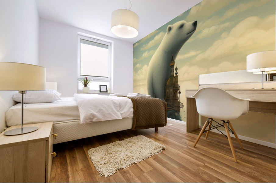 City Climber Mural print