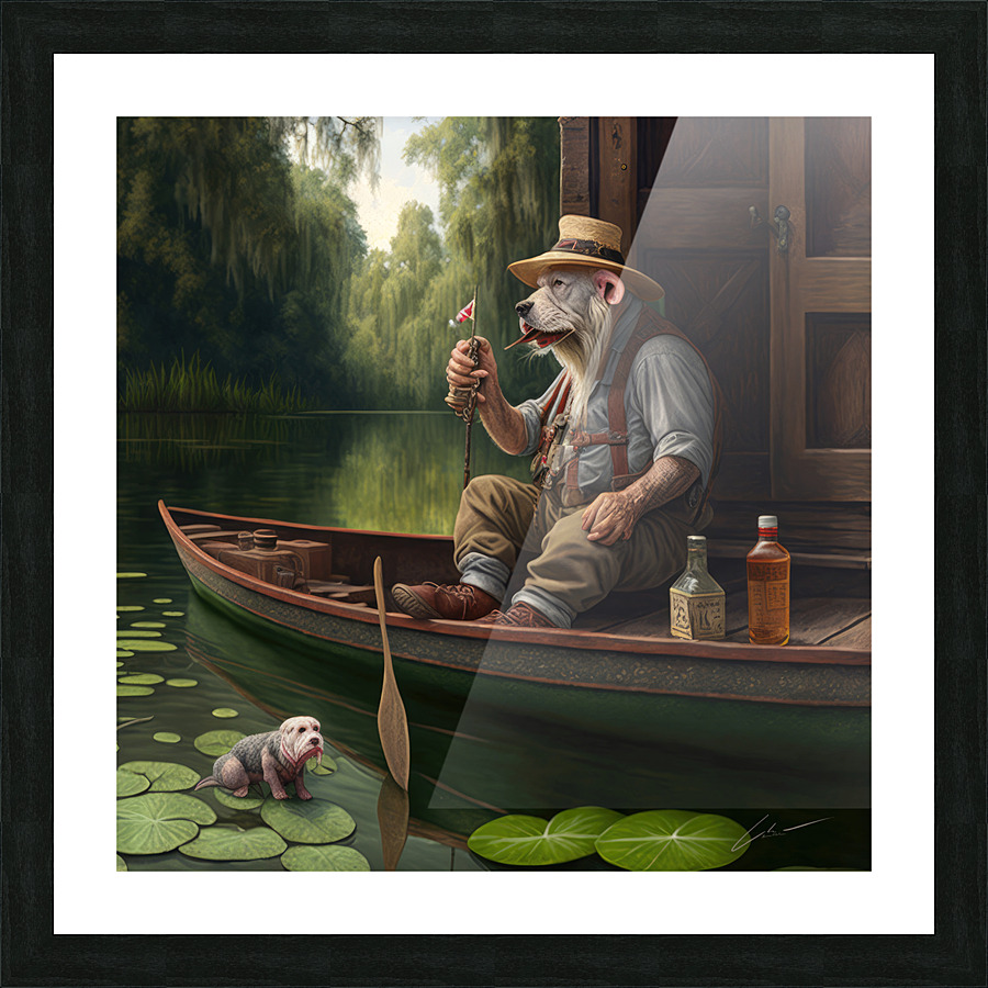 Under the Willows Picture Frame print