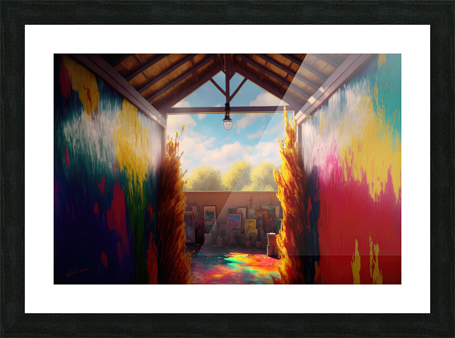 Inside Cornfield Studio Picture Frame print